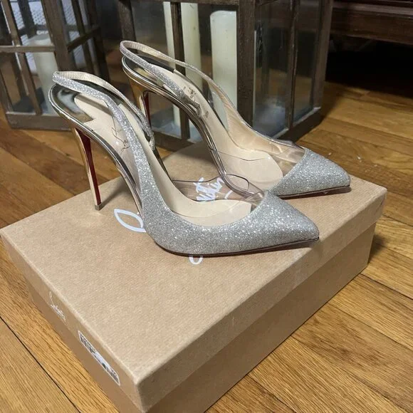 Christian Louboutin Optisexy 100 Glitter Mini - Picture 2 of 9
